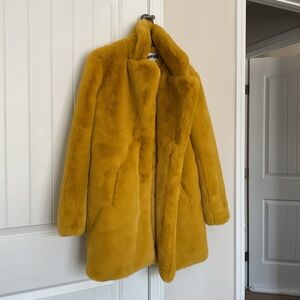 Apparis Mustard Teddy Jacket